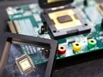 Chip-related shares were down in early Asian trade on August 7, after US President Donald Trump said he planned to impose a 100 percent tariff on imported semiconductors. Chip-related shares were down in early Asian trade on August 7, after US President Donald Trump said he planned to impose a 100 percent tariff on imported semiconductors.