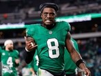 C.J. Gardner‑Johnson suffered an injury during a practice game. C.J. Gardner‑Johnson suffered an injury during a practice game.