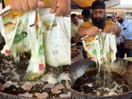 A viral Instagram video of a Ludhiana vendor dipping plastic in hot oil for pakode sparked widespread outrage.