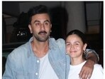 Ranbir Kapoor and Alia Bhatt were spotted outside Sanjay Leela Bhansali’s office in Mumbai. Ranbir Kapoor and Alia Bhatt were spotted outside Sanjay Leela Bhansali’s office in Mumbai.