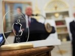 Apple announced $600 billion investment plan to bring manufacturing to the US. 