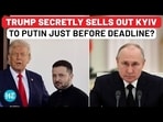 Trump’s Secret Offer To Putin Leaves Zelensky Shocked; ‘Pro-Russia’ Deal Set Now?