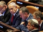 File photo: Israeli Prime Minister Benjamin Netanyahu attends a discussion at the plenum in the Knesset, Israel's parliament.