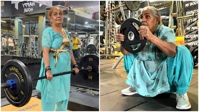 70-year-old Roshni Devi Sangwan, who goes by Weight Lifter Mummy on Instagram, started going to the gym and lifting weights when she was 68 years old. 70-year-old Roshni Devi Sangwan, who goes by Weight Lifter Mummy on Instagram, started going to the gym and lifting weights when she was 68 years old.
