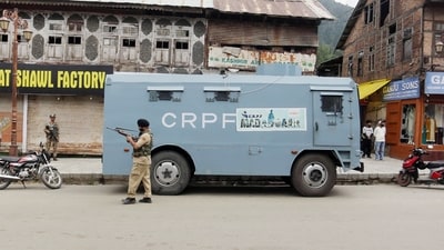 The CPRF vehicle was carrying 23 personnel and met with an accident while it was returning from Basant Garh. (Representative) The CPRF vehicle was carrying 23 personnel and met with an accident while it was returning from Basant Garh. (Representative)