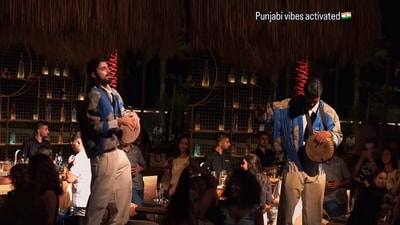 Rodolphe Manoukian stunned the internet with his darbuka skills on a Punjabi beat. (@Rodolphe Manoukian/ Instagram) Rodolphe Manoukian stunned the internet with his darbuka skills on a Punjabi beat. (@Rodolphe Manoukian/ Instagram)