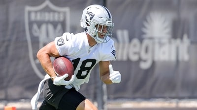 File photo of Jack Bech #18 of the Las Vegas Raiders (Getty Images via AFP) File photo of Jack Bech #18 of the Las Vegas Raiders (Getty Images via AFP)