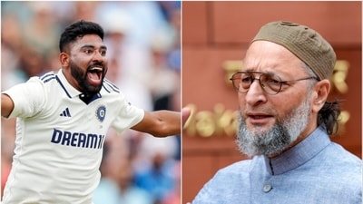 Mohammed Siraj responded to Asaduddin Owaisi's tweet on the pacer's heroics in England (ANI/PTI) Mohammed Siraj responded to Asaduddin Owaisi's tweet on the pacer's heroics in England (ANI/PTI)
