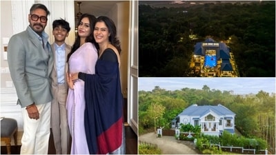 Ajay Devgn and Kajol, who are parents to Yug and Nysa, own a stunning mansion in Goa called Villa Eterna. (Instagram/ Kajol and Amastaysandtrails.com) Ajay Devgn and Kajol, who are parents to Yug and Nysa, own a stunning mansion in Goa called Villa Eterna. (Instagram/ Kajol and Amastaysandtrails.com)