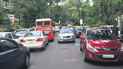 Mumbai, India, October 15, 2013 - A host of party workers thronged the house of PWD minister Chagan Bhujbal to celebrate his birthday on Tuesday which resulted in a major traffic jam in Nepean Sea road Malabar Hill area in Mumbai India on Tuesday,15/2013. (Photo by Vijayanand gupta / Hindustan Times) (Hindustan Times) Mumbai, India, October 15, 2013 - A host of party workers thronged the house of PWD minister Chagan Bhujbal to celebrate his birthday on Tuesday which resulted in a major traffic jam in Nepean Sea road Malabar Hill area in Mumbai India on Tuesday,15/2013. (Photo by Vijayanand gupta / Hindustan Times) (Hindustan Times)