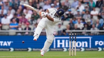 Manchester: India's Rishabh Pant plays a shot on day one of the fourth test cricket match between India and England, at the Old Trafford (PTI) Manchester: India's Rishabh Pant plays a shot on day one of the fourth test cricket match between India and England, at the Old Trafford (PTI)