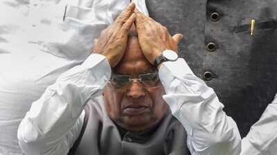 Congress chief Mallikarjun Kharge, Leader of Opposition in the Rajya Sabha, says Trump intimidating and coercing India but Modi kept quiet. (PTI) Congress chief Mallikarjun Kharge, Leader of Opposition in the Rajya Sabha, says Trump intimidating and coercing India but Modi kept quiet. (PTI)
