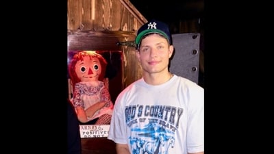 Comedian Matt Rife faces warnings from psychic medium Matt Fraser after acquiring the haunted doll Annabelle. (mattrife/Instagram) Comedian Matt Rife faces warnings from psychic medium Matt Fraser after acquiring the haunted doll Annabelle. (mattrife/Instagram)