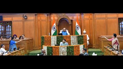 The CAG reports pertain to the financial year 2023–24 under the AAP government. (HT Photo) The CAG reports pertain to the financial year 2023–24 under the AAP government. (HT Photo)