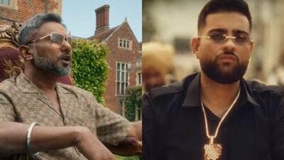 The Punjab State Women’s Commission has lodged a complaint against Punjabi singers Yo Yo Honey Singh (left) and Karan Aujla over the objectionable lyrics in their songs. (File photo)