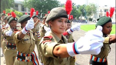 The goal is to provide military-style, NCC-inspired training to schoolchildren from the primary level, with the broader vision of nurturing well-disciplined, nation-conscious citizens, says minister. (REPRESENTATIVE PHOTO) The goal is to provide military-style, NCC-inspired training to schoolchildren from the primary level, with the broader vision of nurturing well-disciplined, nation-conscious citizens, says minister. (REPRESENTATIVE PHOTO)