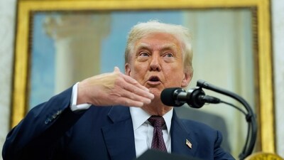 President Trump has called for the resignation of Intel's new CEO, Lip-Bu Tan. (AP Photo/Alex Brandon) (AP) President Trump has called for the resignation of Intel's new CEO, Lip-Bu Tan. (AP Photo/Alex Brandon) (AP)