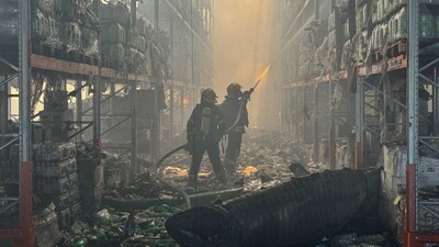 Russia's relentless pounding of urban areas behind the front line has killed more than 12,000 Ukrainian civilians, according to the United Nations. (REUTERS)