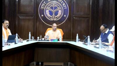 UP chief minister Yogi Adityanath presided over the meeting of the state cabinet in Lucknow on August 7. UP chief minister Yogi Adityanath presided over the meeting of the state cabinet in Lucknow on August 7.