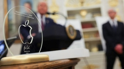 Apple announced $600 billion investment plan to bring manufacturing to the US. (REUTERS)
