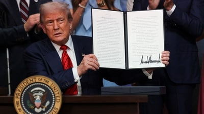 Trump's tariffs have sparked concerns among Indian trade exporters, as the new tariff will make Indian exports more expensive in the American market. (Reuters)