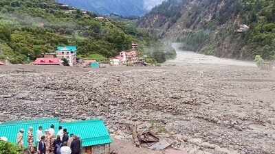 The rescue operations in the flood-hit areas in Uttarkashi entered their third day on Thursday. (ITBP)