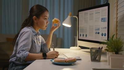 If you are sitting at desk for long time, make sure to keep yourself active with seated calf raises. (Shutterstock) If you are sitting at desk for long time, make sure to keep yourself active with seated calf raises. (Shutterstock)
