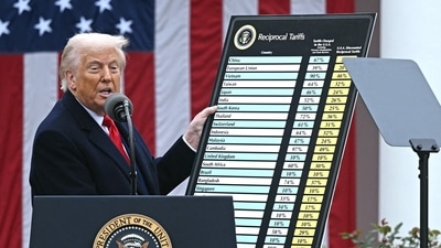 Trump's reciprocal tariffs have come into effect. (AFP File Photo) Trump's reciprocal tariffs have come into effect. (AFP File Photo)