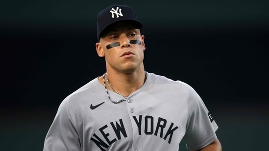 Aaron Judge is back as the designated hitter for the Yankees after a flexor strain. (Photo by Tim Heitman / GETTY IMAGES NORTH AMERICA / Getty Images via AFP) (Getty Images via AFP)