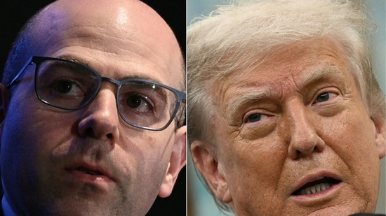 US President Donald Trump on August 7, 2025, named Stephen Miran, the leader of his White House economic panel, to fill a recently vacated seat on the Federal Reserve board, (AFP)