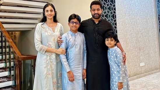 Lakshmi Pranathi and Jr NTR have two sons - Abhay Ram and Bhargav Ram.