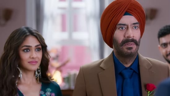 Son of Sardaar 2 box office collection day 7: Ajay Devgn-Mrunal Thakur's film crosses 32 crore in 7 days.