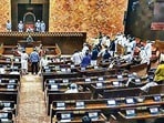 Amid opposition protests on Thursday, the House passed the Coastal Shipping Bill. (ANI)