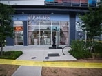 Canada police are investigating after shots were fired for the second time within a month at Kap's Cafe.