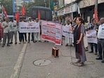 Members of over 20 different organisations including BEST employees’ unions participated in the protests, said Hussain Indorewala, an urban researcher and founding member of AMAB Members of over 20 different organisations including BEST employees’ unions participated in the protests, said Hussain Indorewala, an urban researcher and founding member of AMAB