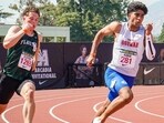 Siddhant Kumar has a PB of 10.36s in 100m. (HT Photo)