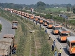 The buses connect commuters to several districts in Uttar Pradesh, including Meerut, Bijnor, Agra, Badaun, Mainpuri, Lucknow, and Haridwar in Uttarakhand. The buses connect commuters to several districts in Uttar Pradesh, including Meerut, Bijnor, Agra, Badaun, Mainpuri, Lucknow, and Haridwar in Uttarakhand.