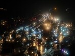 The downpour disrupted traffic and caused waterlogging in several parts of Delhi and Noida. The downpour disrupted traffic and caused waterlogging in several parts of Delhi and Noida.