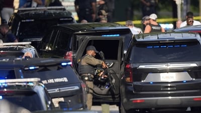 A police officer was injured in the shooting at Emory University (AP) A police officer was injured in the shooting at Emory University (AP)