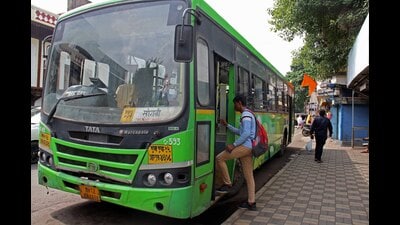 Facing a mounting financial deficit despite the introduction of electric and CNG-based air-conditioned buses, the public transport utility is exploring ways to renovate its over 30 depots to enhance facilities and generate additional revenue. (REPRESENTATIVE PHOTO)