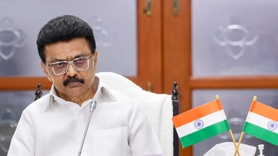 Tamil Nadu Chief Minister M K Stalin has unveiled state’s new education policy that he considers to be against social justice and aimed at ‘imposing’ Hindi upon the state. (File/PTI) Tamil Nadu Chief Minister M K Stalin has unveiled state’s new education policy that he considers to be against social justice and aimed at ‘imposing’ Hindi upon the state. (File/PTI)