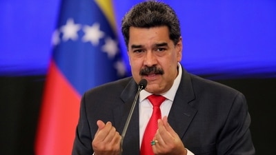 The US accused Venezuelan President Nicolas Maduro of using allied "terrorist" groups to traffic illicit drugs into the country. (Reuters)