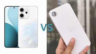 Which smartphone should you buy in the higher mid-range segment, Oppo Reno 14 Pro 5G or Apple iPhone 16e (Oppo/ HT)
