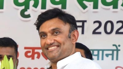 BJP MP K Sudhakar in Bengaluru. (@DrSudhakar_/X) BJP MP K Sudhakar in Bengaluru. (@DrSudhakar_/X)