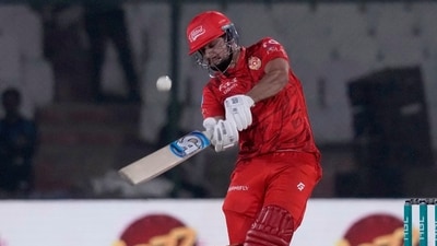 Islamabad United's Haider Ali bats during a cricket match between Islamabad United and Peshawar Zalmi (AP) Islamabad United's Haider Ali bats during a cricket match between Islamabad United and Peshawar Zalmi (AP)