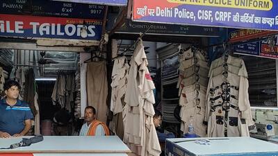 Police officials said the differences between authentic and fake uniforms are visible – but to only those who know what to look for. (HT Photo) Police officials said the differences between authentic and fake uniforms are visible – but to only those who know what to look for. (HT Photo)