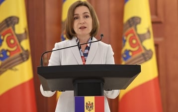 Moldova will hold a parliamentary election on September 28th, and like many foes of Russia, Ms Maia Sandu and her party are being targeted by disinformation campaigns. (REUTERS) Moldova will hold a parliamentary election on September 28th, and like many foes of Russia, Ms Maia Sandu and her party are being targeted by disinformation campaigns. (REUTERS)