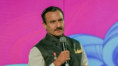 Actor Saif Ali Khan during an event in Mumbai. (ANI) Actor Saif Ali Khan during an event in Mumbai. (ANI)