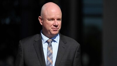 Simon Patterson, estranged husband of Erin Patterson, feared that his estranged wife would poison him. (AFP) Simon Patterson, estranged husband of Erin Patterson, feared that his estranged wife would poison him. (AFP)