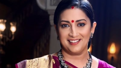 Politician-actor Smriti Irani is back as Tulsi Virani in the reboot of Kyunki Saas Bhi Kabhi Bahu Thi. Politician-actor Smriti Irani is back as Tulsi Virani in the reboot of Kyunki Saas Bhi Kabhi Bahu Thi.